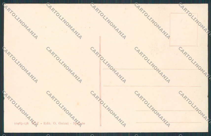 Perugia Fonti Clitumno Carducci cartolina BB8702 – retro