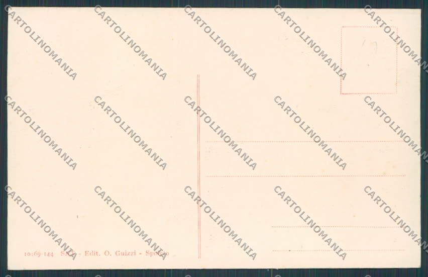 Perugia Fonti Clitumno Carducci Stele cartolina BB8705 – retro