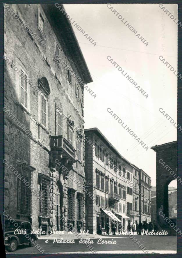Perugia Città della Pieve Palazzo Cornia foto FG cartolina BB8720 – fronte