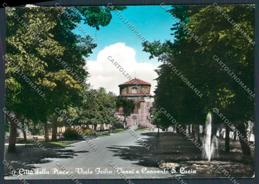 Perugia Città della Pieve Viale Vanni foto FG cartolina BB8723 – fronte