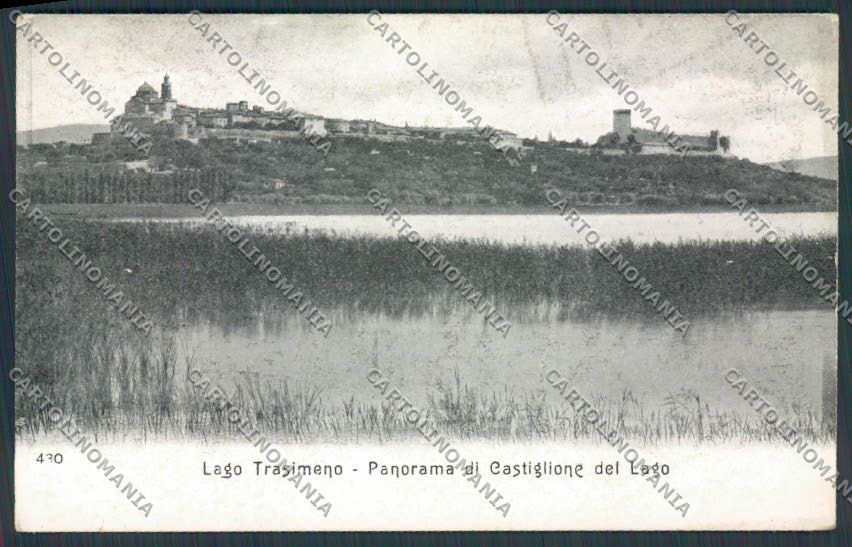 Perugia Castiglione del Lago cartolina BB8740 – fronte