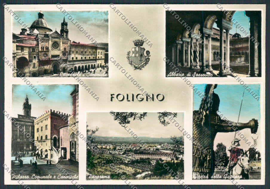 Perugia Foligno foto FG cartolina BB8801 – fronte