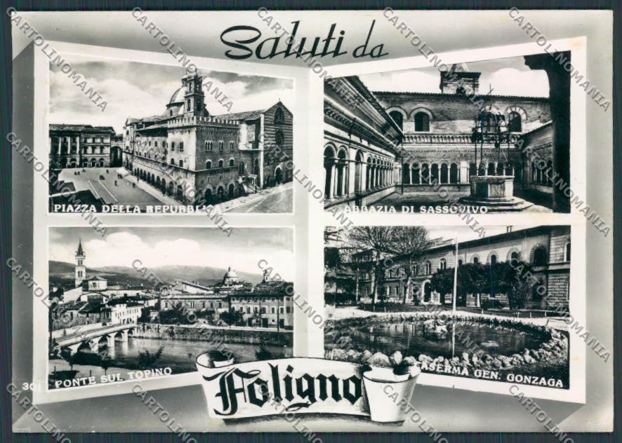 Perugia Foligno foto FG cartolina BB8802 – fronte