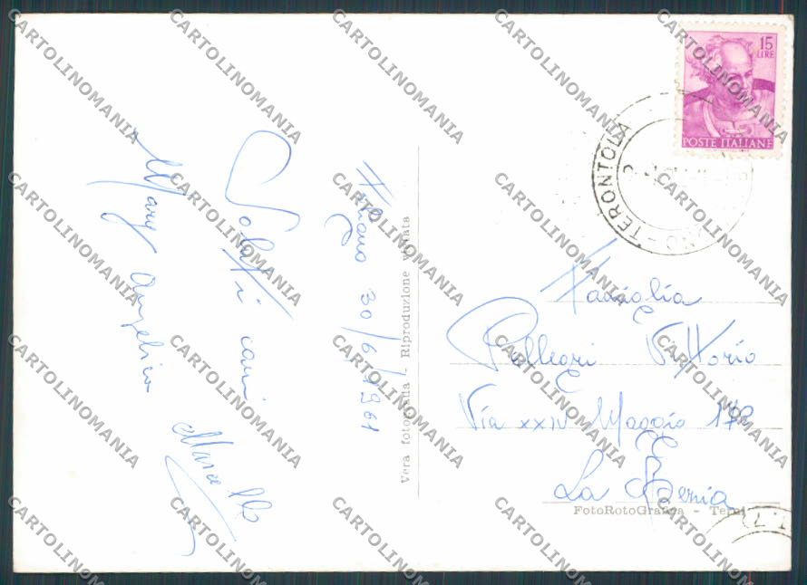 Perugia Foligno foto FG cartolina BB8802 – retro