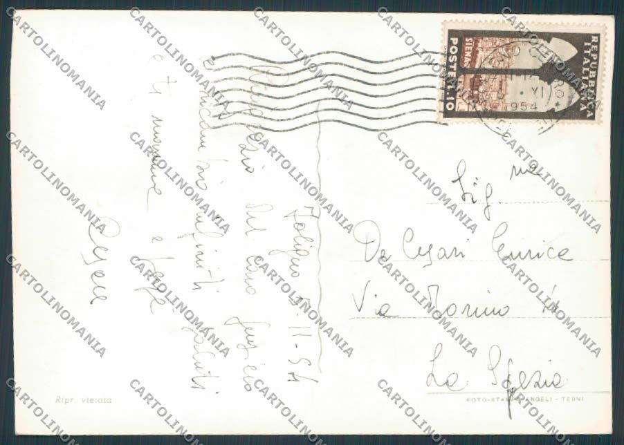 Perugia Foligno foto FG cartolina BB8804 – retro