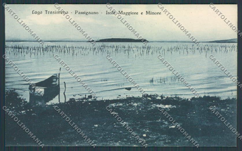 Perugia Passignano Lago Trasimeno cartolina BB8809 – fronte