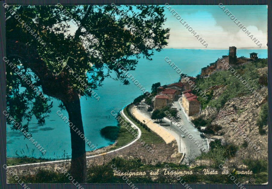 Perugia Passignano sul Trasimeno foto FG cartolina BB8822 – fronte