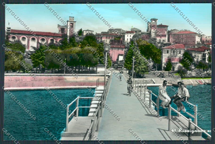 Perugia Passignano sul Trasimeno foto FG cartolina BB8823 – fronte