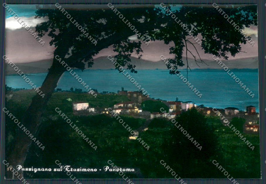 Perugia Passignano sul Trasimeno foto FG cartolina BB8828 – fronte