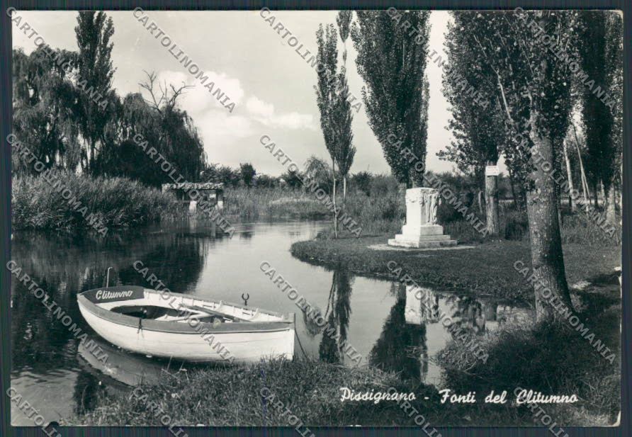 Perugia Campello sul Clitmno Pissignano foto FG cartolina BB8836 – fronte
