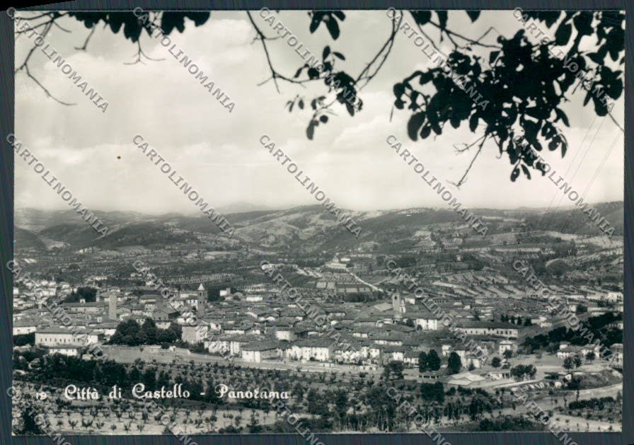 Perugia Città di Castello Panorama foto FG cartolina BB8844 – fronte