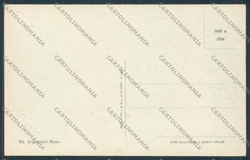 Perugia Norcia Panorama Sud cartolina BB8852 – retro