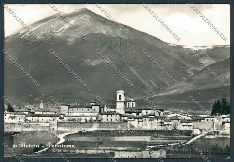 Perugia Norcia Panorama foto FG cartolina BB8857 – fronte