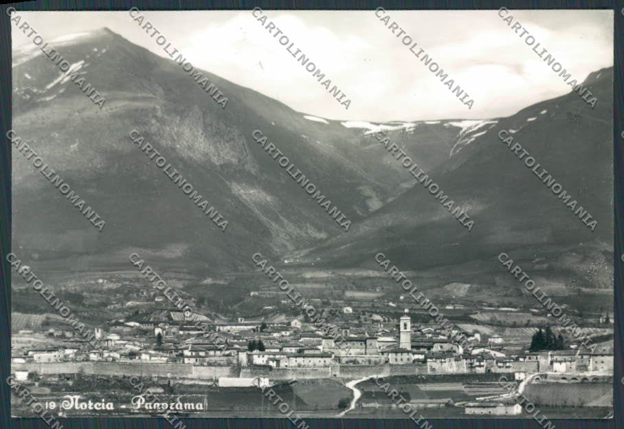 Perugia Norcia Panorama foto FG cartolina BB8861 – fronte