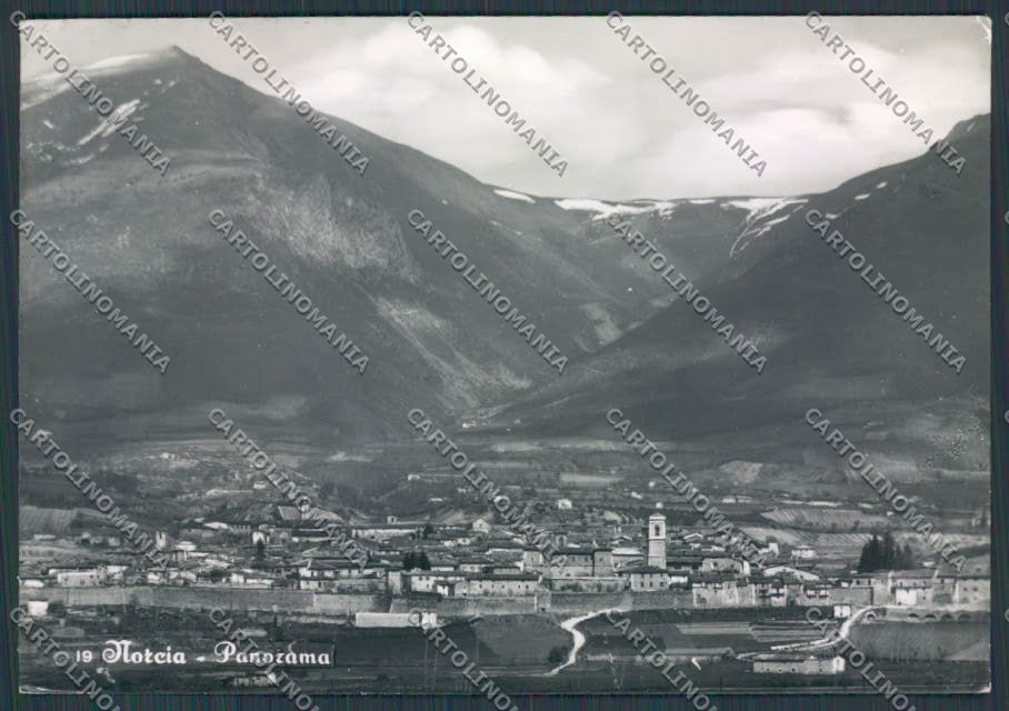 Perugia Norcia Panorama foto FG cartolina BB8862 – fronte