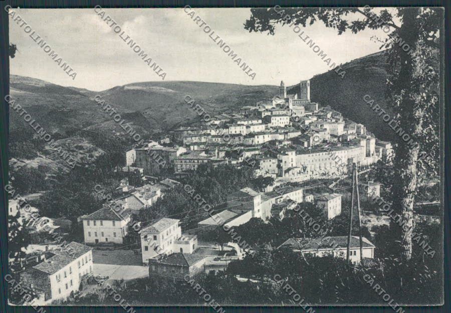 Perugia Nocera Umbra Panorama FG cartolina BB8875 – fronte