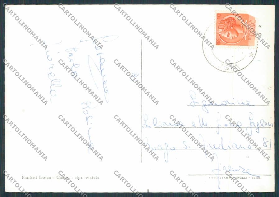 Perugia Cascia Roccaporena Fontana delle Api foto FG cartolina BB8907 – retro