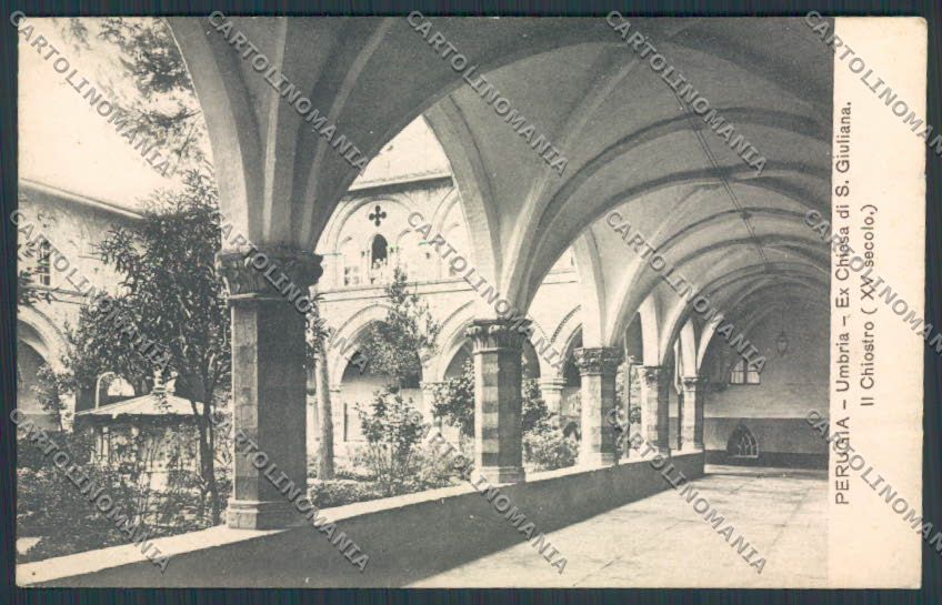 Perugia città Chiesa di San Giuliana cartolina BB8935 – fronte