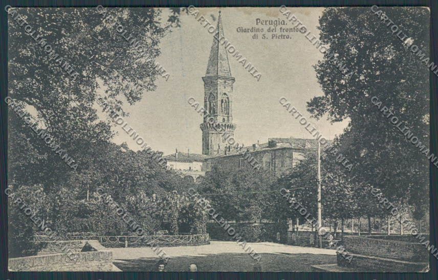 Perugia città San Pietro cartolina BB8936 – fronte