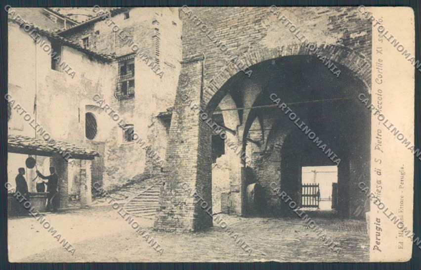 Perugia città Chiesa San Pietro cartolina BB8941 – fronte