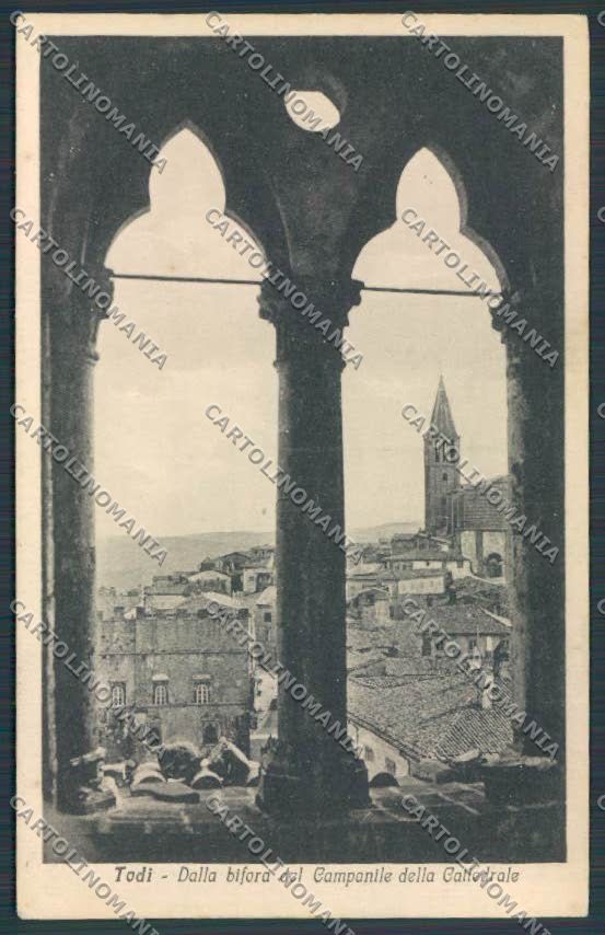 Perugia Todi Panorama cartolina BB8963 – fronte