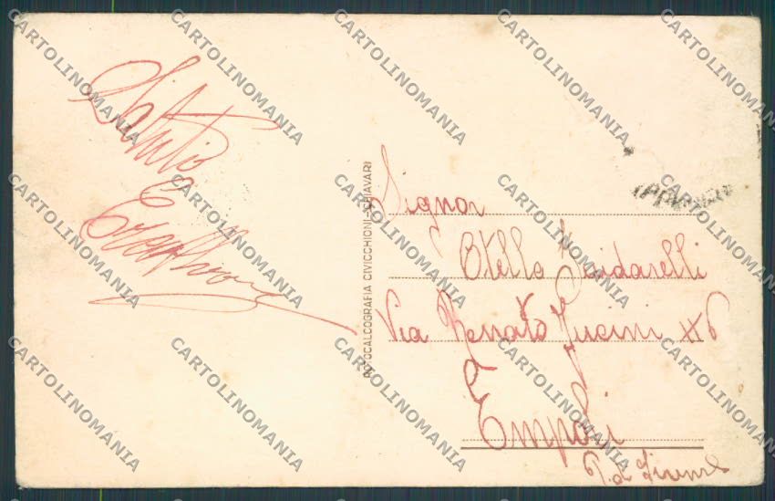 Perugia Piegaro Panorama ABRASA PIEGHE cartolina BB8990 – retro