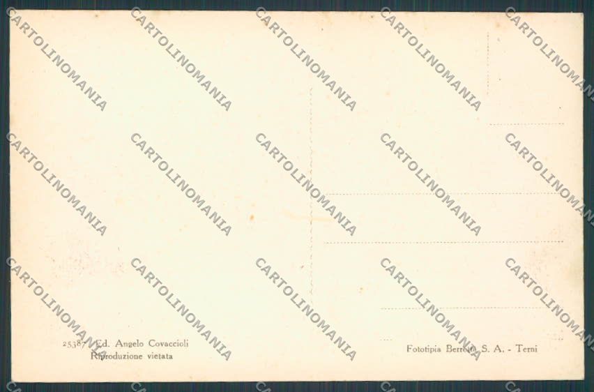 Perugia Montefalco Panorama cartolina BB8993 – retro