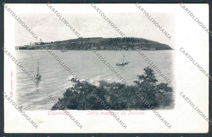 Perugia Lago Trasimeno Alterocca 428 PIEGHINA cartolina BB9003 – fronte