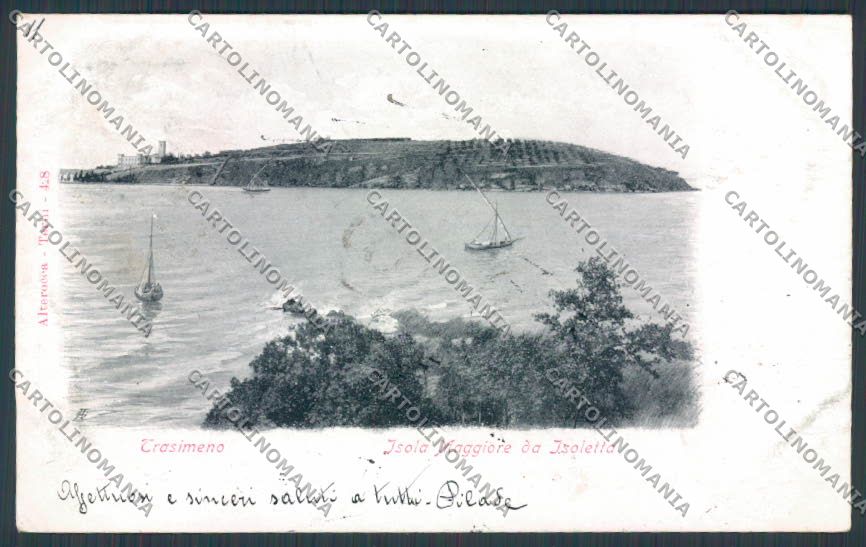 Perugia Lago Trasimeno Alterocca 428 cartolina BB9004 – fronte