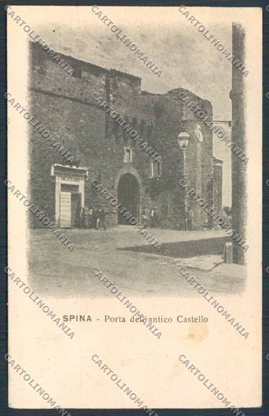 Perugia Spina Castello PIEGATA cartolina BB9010 – fronte