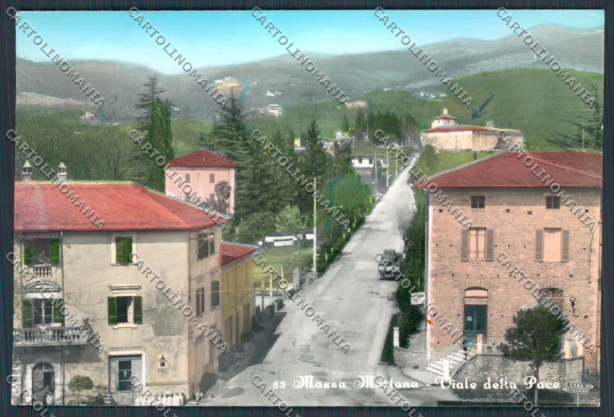 Perugia Massa Martana Viale della Pace foto FG cartolina BB9053 – fronte