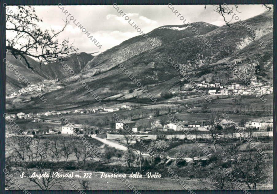 Perugia Sant Angelo Norcia Panorama della Valle foto FG cartolina BB9069 – fronte