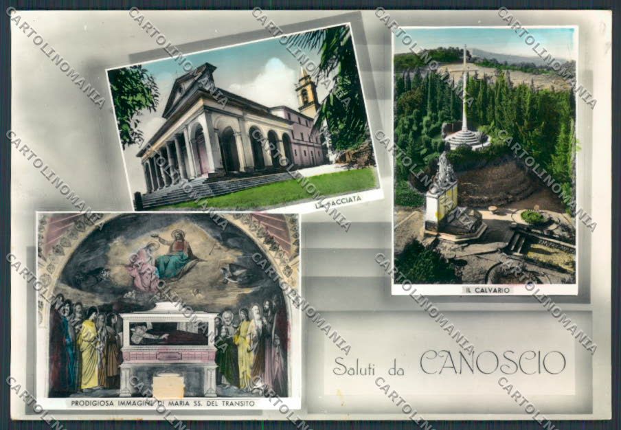Perugia Canoscio Santuario Città di Castello foto FG cartolina BB9089 – fronte