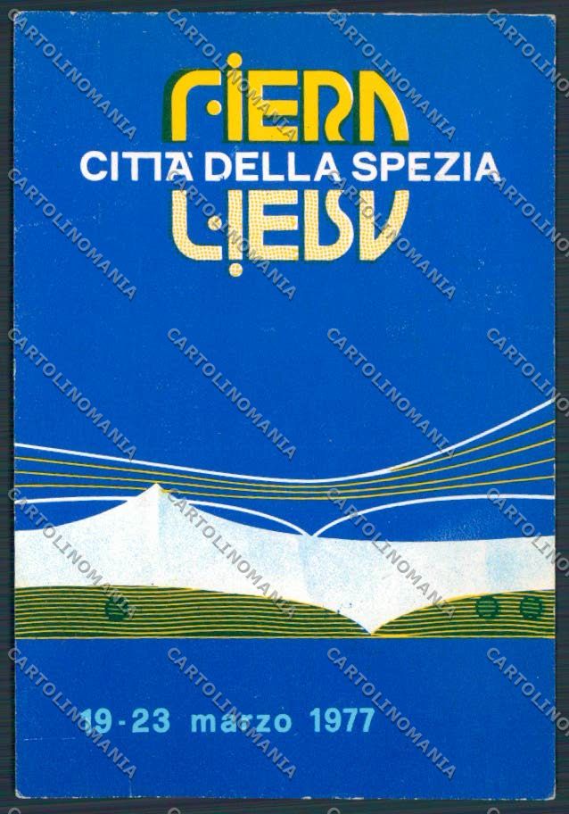 La Spezia Città Fiera Campionaria Sandro Galli FG cartolina BB9098 – fronte