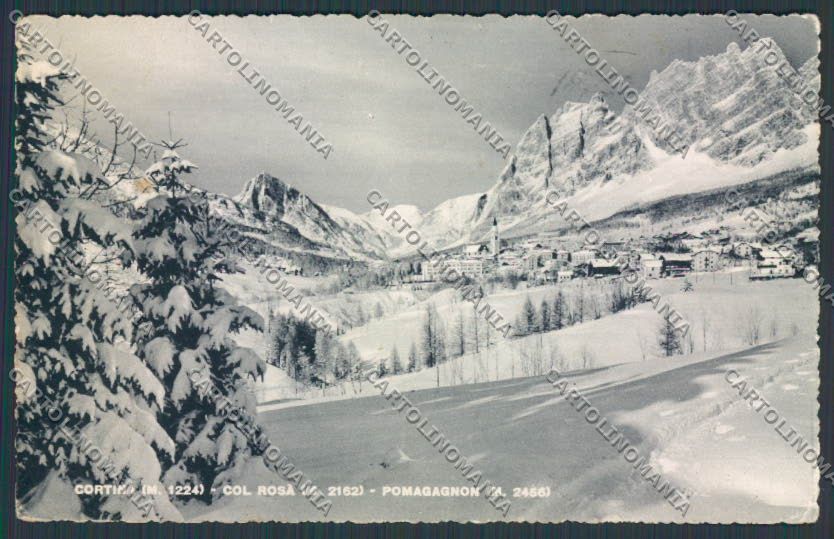 Belluno Cortina Panorama cartolina BB9115 – fronte
