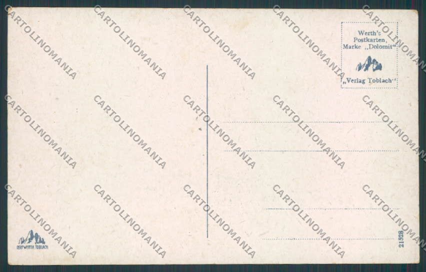 Belluno Cortina Panorama cartolina BB9127 – retro