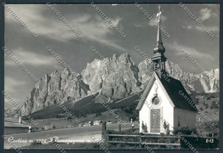 Belluno Cortina Panorama foto FG cartolina BB9145 – fronte