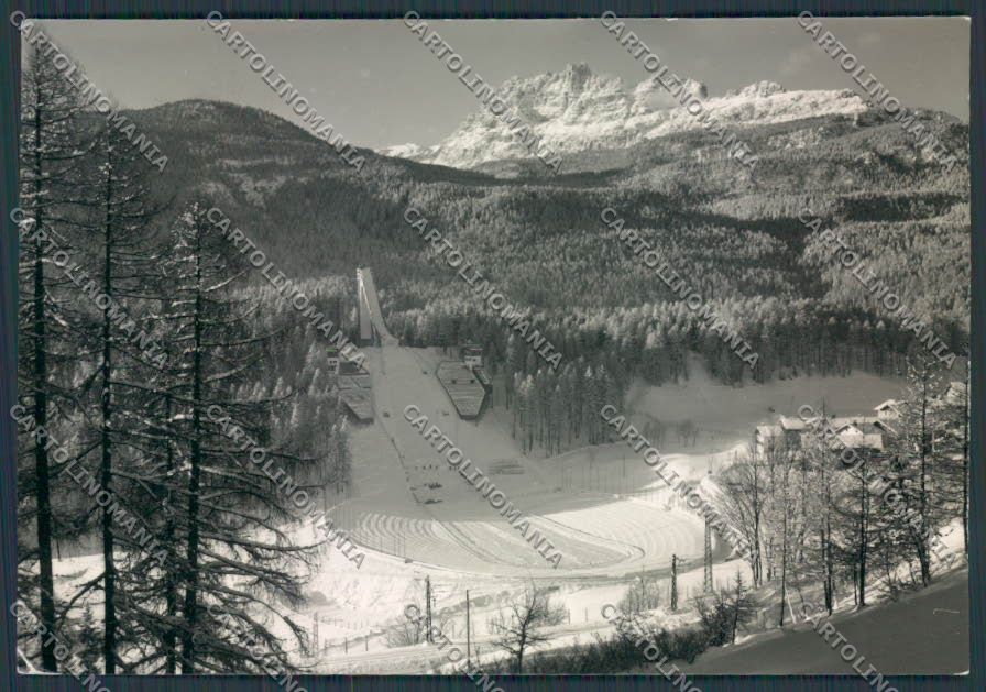 Belluno Cortina Trampolino Olimpico foto FG cartolina BB9146 – fronte
