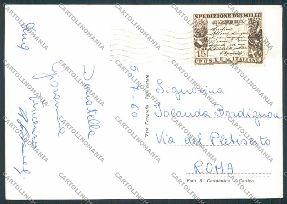Belluno Cortina Panorama foto FG cartolina BB9151 – retro