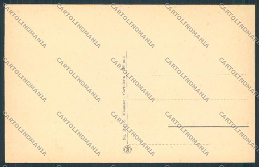 Belluno Città Panorama cartolina BB9193 – retro