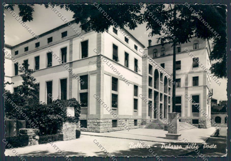 Belluno Città Poste foto FG cartolina BB9203 – fronte