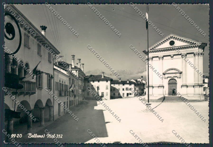 Belluno Mel FORO foto FG cartolina BB9208 – fronte