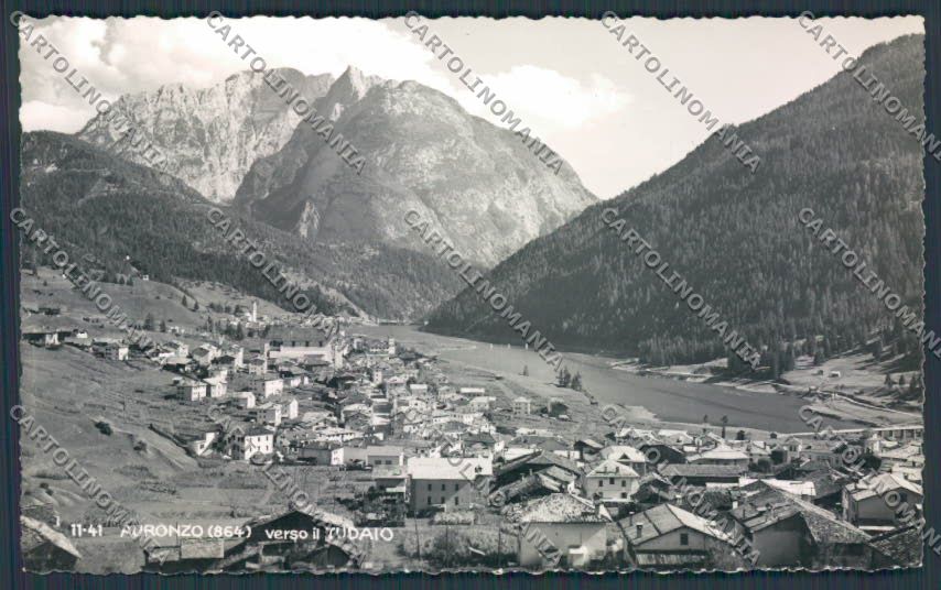 Belluno Auronzo Tudaio Panorama Ghedina foto cartolina BB9235 – fronte