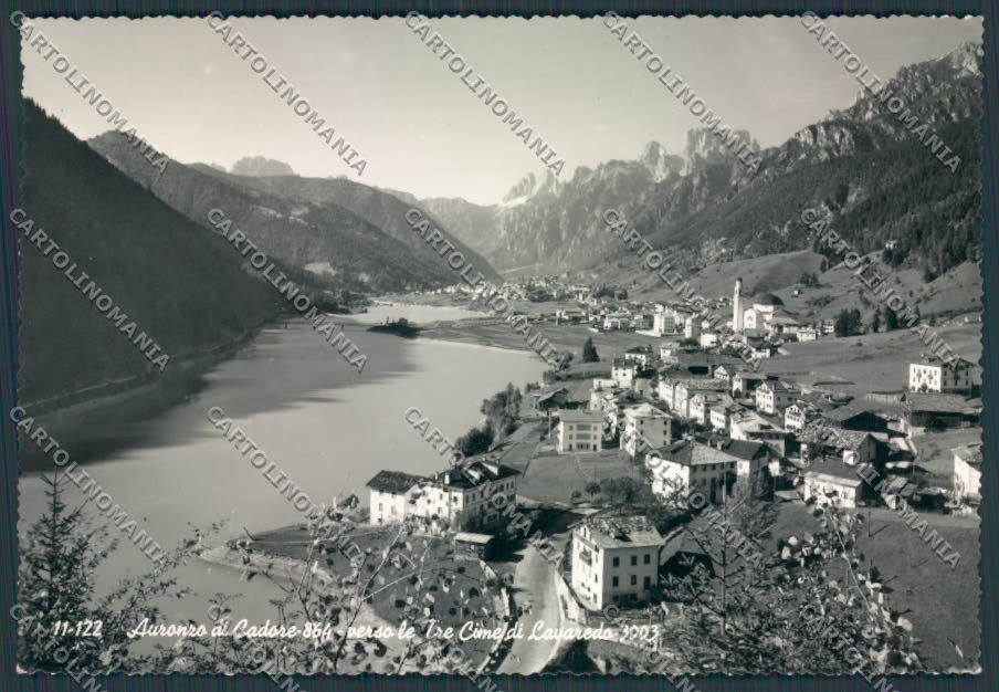 Belluno Auronzo Panorama foto FG cartolina BB9245 – fronte
