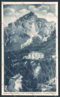 Belluno Borca di Cadore Palazzo delle Dolomiti PIEGATA cartolina BB9270 – fronte
