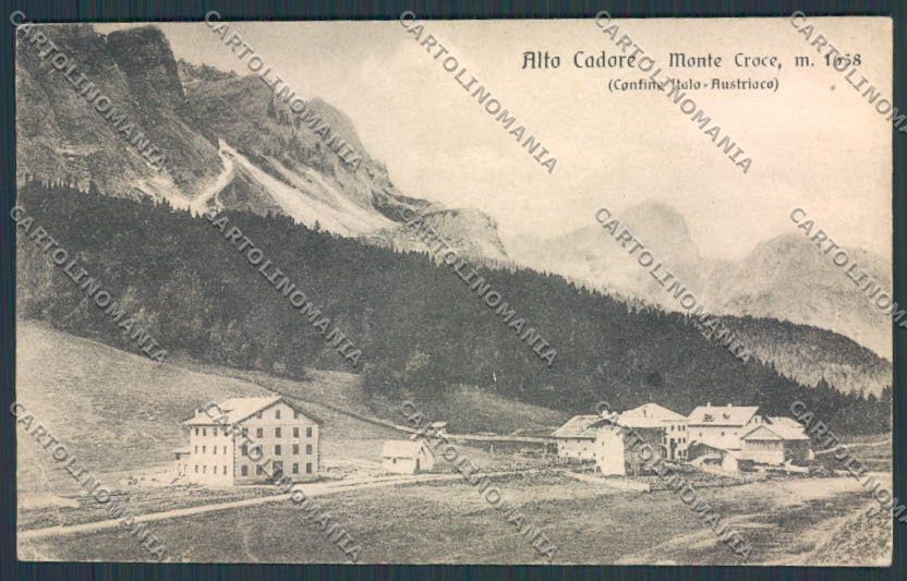 Belluno Monte Croce Confine cartolina BB9292 – fronte