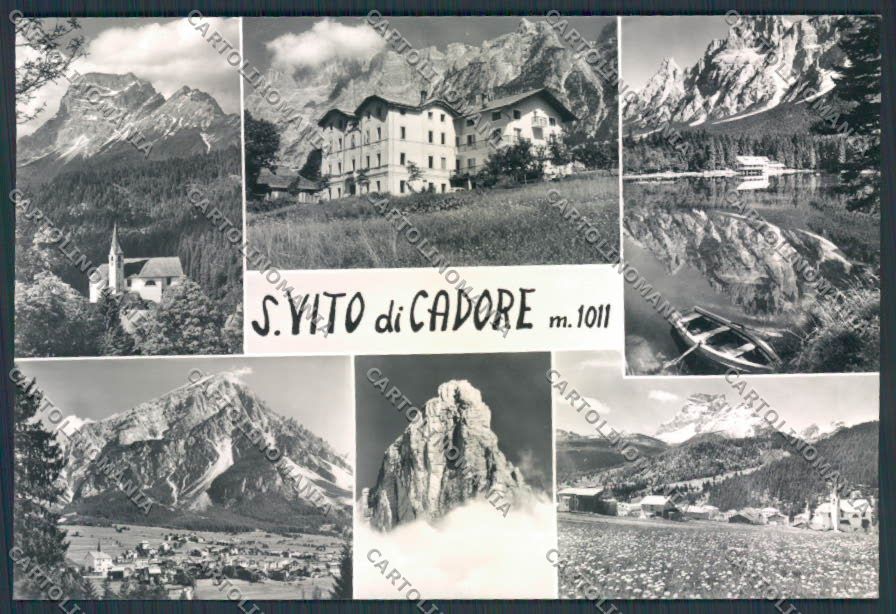 Belluno San Vito di Cadore Vedutine foto FG cartolina BB9304 – fronte