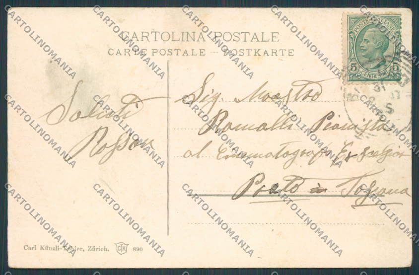 Belluno San Vito Hotel Marcora cartolina BB9318 – retro