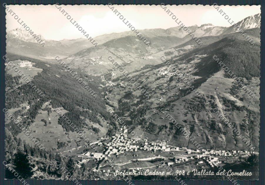 Belluno Santo Stefano di Cadore Vallata del Comelico foto FG cartolina BB9321 – fronte