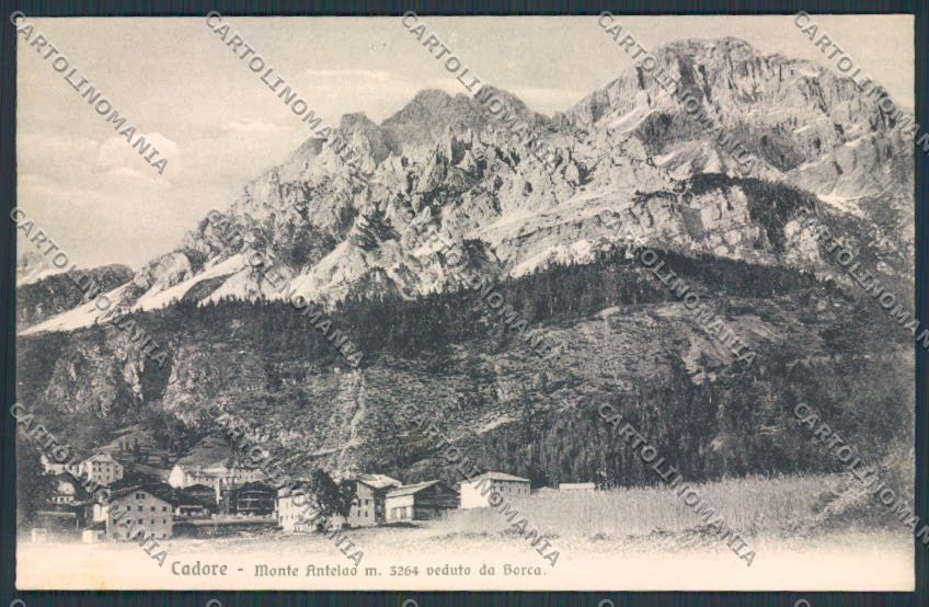 Belluno Borca di Cadore Panorama cartolina BB9360 – fronte